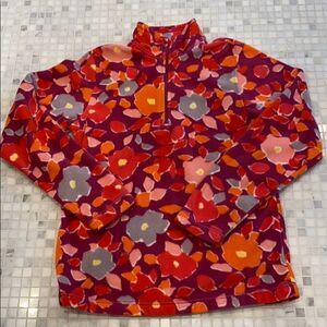 Lands’ End Flower Fleece
